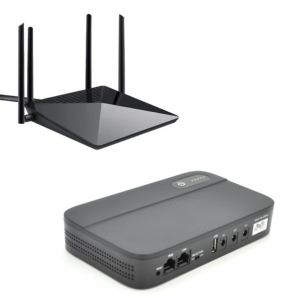 Источник бесперебойного питания для роутера UPS-36W 1036P (12000 мАч) Киев - изображение 1