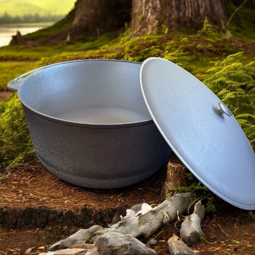 Казан туристичний 40л з кришкою та дужкою D1140 ТАЛКО Житомир - изображение 6