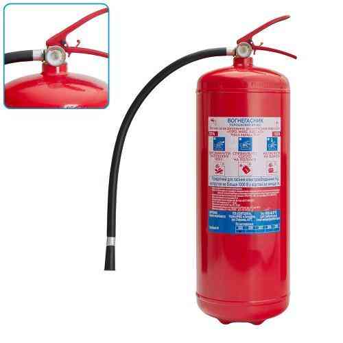 Порошковый огнетушитель с манометром 9 кг от Пожтехника Харьков