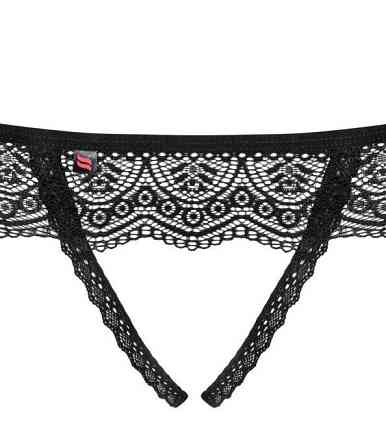 Жіночі трусики з відкритим доступом Obsessive 864 thc 1 L-XL nero Славута