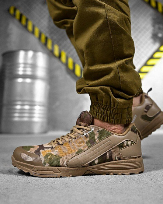 Летние тактические кроссовки 5.11 мультикам  сетка  4 ДЛ7137 Одесса - изображение 1