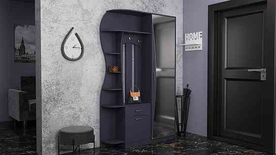 Прихожая Соло-9, Антрацит, 1300/400/2100 Львов
