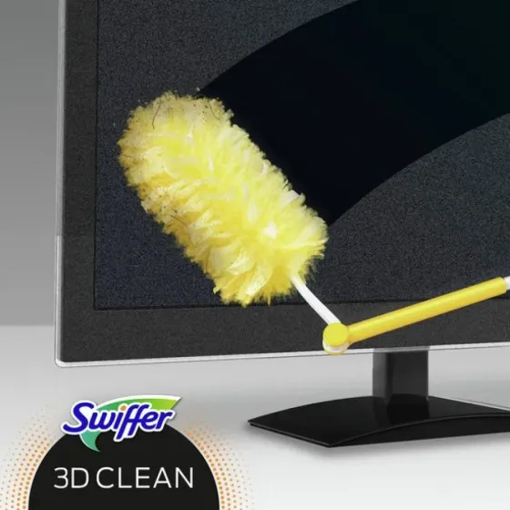 Піридастр Swiffer 3D Clean Duster Kit на довгій ручці Львів