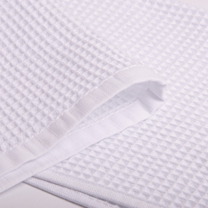 Вафельний рушник Ideal Textile 70х140 см 240 г/м2 (56860827) Білий Чернівці - фото 4