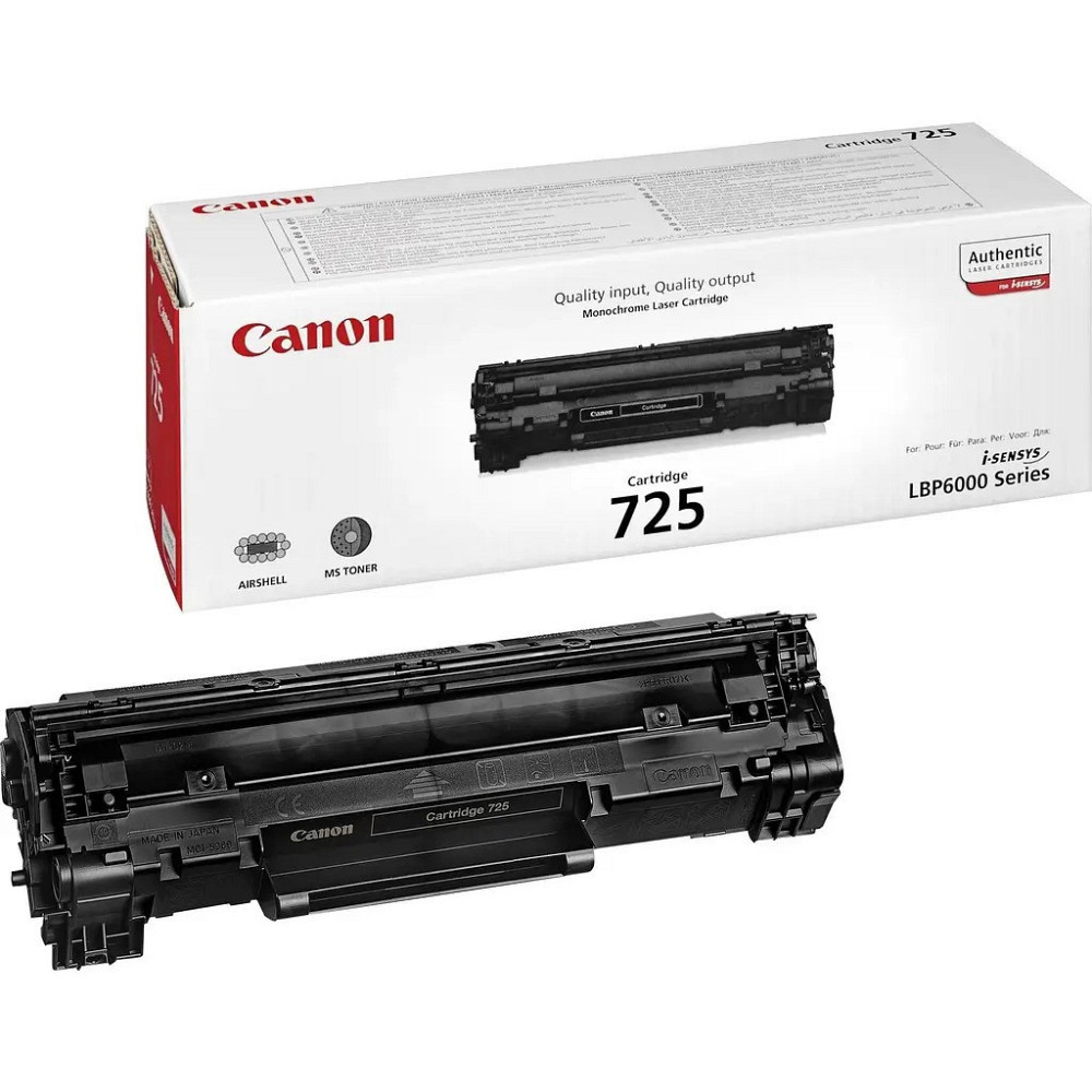 Картридж Canon 725 LBP-6000/6020/MF3010 (3484B002) Black Харків - фото 2