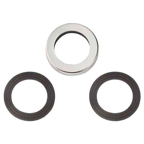 Змішувач s18 Ø35 для кухні вилив гофрований на гайці SS TAU (9818110) Київ