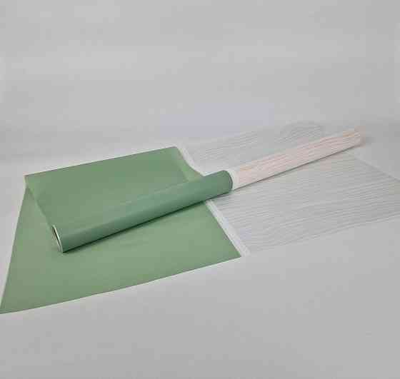 Рулон 10 м тонований "Нити" (22) плівка для квітів (h680) No 1 ФІСТАШКОВИЙ (1 шт.) Харків