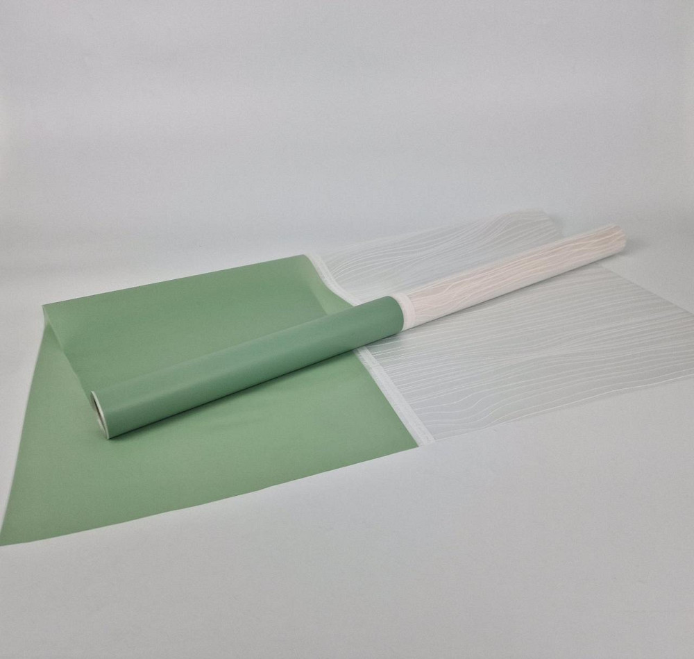 Рулон 10 м тонований "Нити" (22) плівка для квітів (h680) No 1 ФІСТАШКОВИЙ (1 шт.) Харків - фото 1