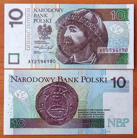 Польща/Poland 10 Zlotych 2012(2014) Pick NEW UNC Полтава