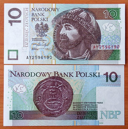 Польша / Poland 10 Zlotych 2012(2014) Pick NEW UNC Полтава - изображение 1