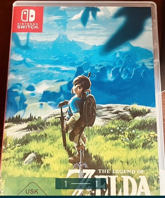 Картридж: Zelda Botw для Nintendo Switch. Харків - фото 1