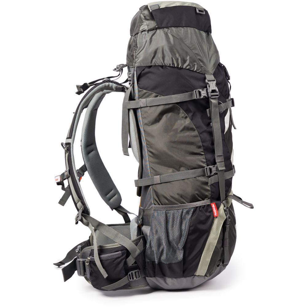 Рюкзак туристичний Naturehike NH70B070-B, 70 л + 5 л, чорно-сірий Рівне - фото 3