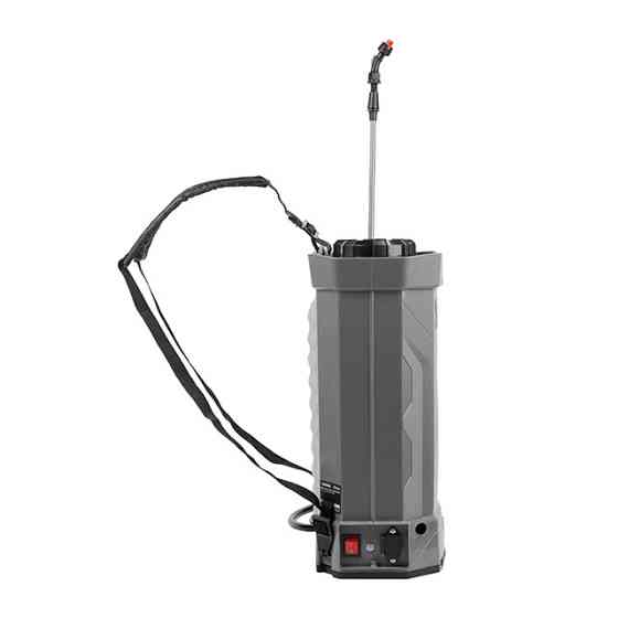 Обприскувач акумуляторний ранцевий 16 л, 3.1 л/хв, батарея 12 В/8 Аг INTERTOOL DT-9016 Киев