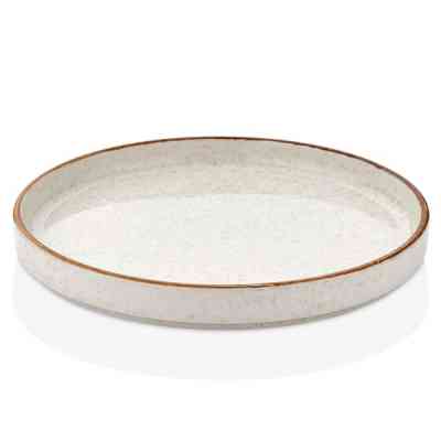 Тарелка By Bone серія "Effect" Dust з бортом 90° 19 см (EF-DS-HL-19-RD) Винница