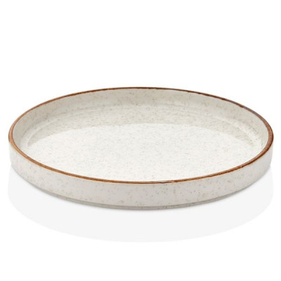 Тарелка By Bone серія "Effect" Dust з бортом 90° 19 см (EF-DS-HL-19-RD) Винница - изображение 1