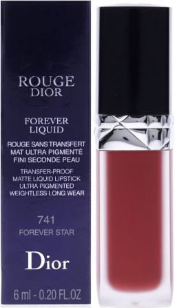 Рідка помада для губ Dior Forever Rouge Liquid 741 Forever Star Слов'янськ