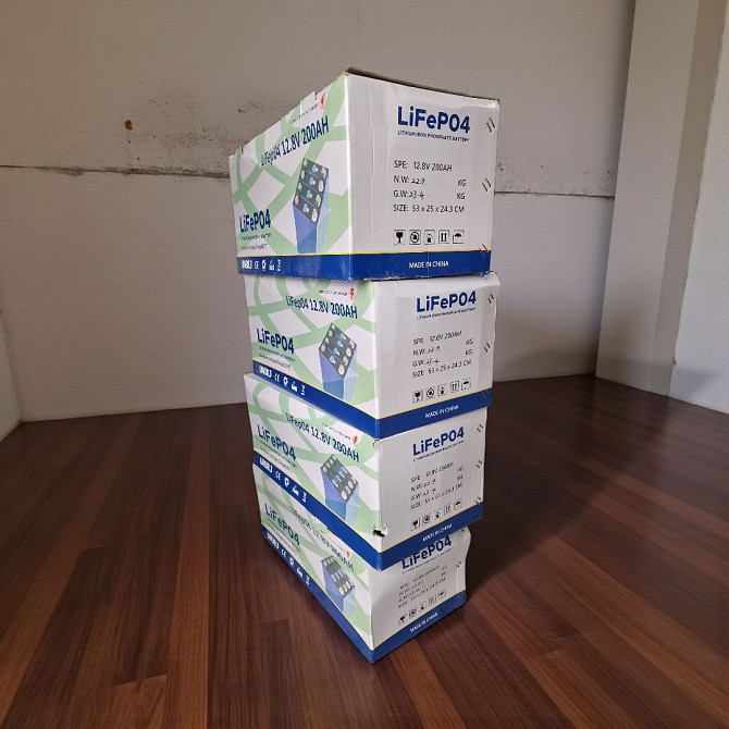 Аккумулятор железо-фосфатный LiFePO4 12,8V/200AH ART-9718 (1) Киев - изображение 2
