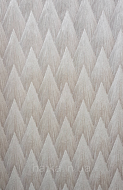 Обои виниловые на флизелине AdaWall Omega1.06х10 геометрия 3д фигуры структурные серебристые  23202-2 Киев - изображение 3