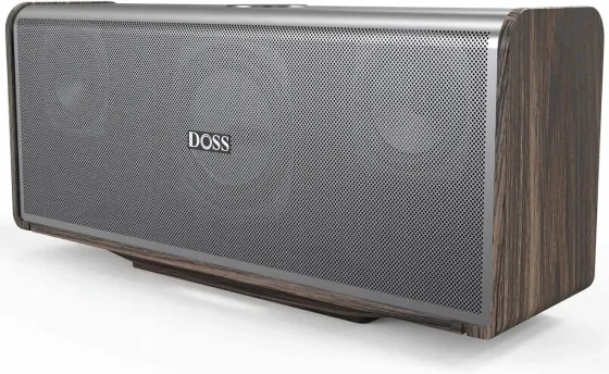 Портативна колонка Портативний динамік DOSS SoundBox XL Ultra czarny 80 W bezprzewodowy Drewno Київ