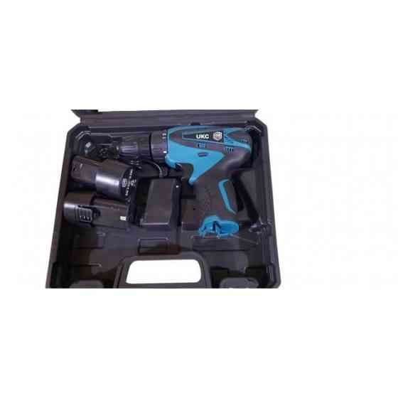 Акумуляторний шуруповерт 21W з 2 акумуляторами в кейсі без насадок компактний інструмент для дому Одеса