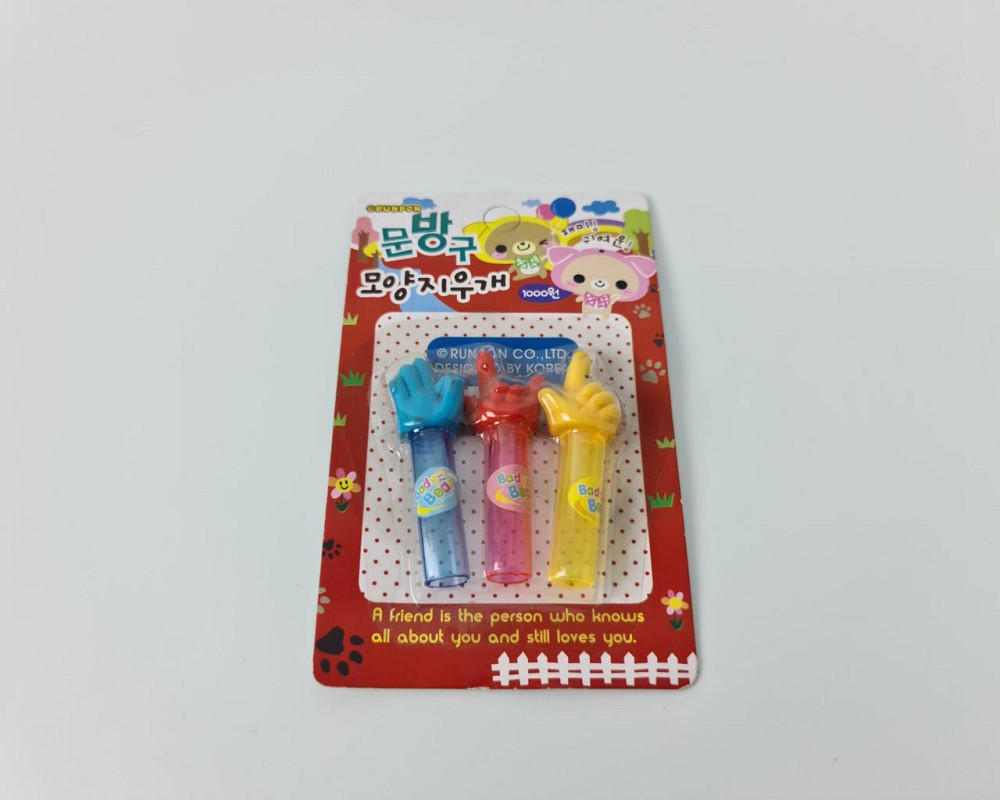 Гумка для стирання "Жести" в блістері 3 шт. арт NoST-23516 # (1 шт.) Харків - фото 3