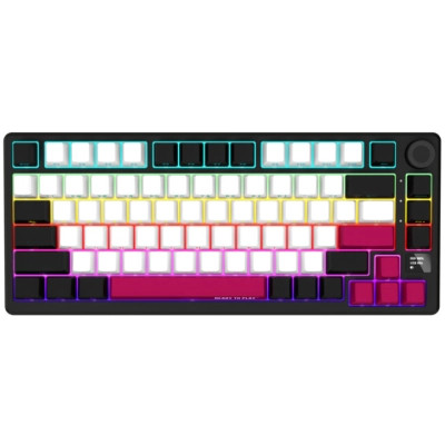 Клавіатура Lorgar KBP7075W Pro RGB Wireless/Bluetooth/USB UA Black/red (LRG-KBP7075W-BK-US) Вінниця - фото 8