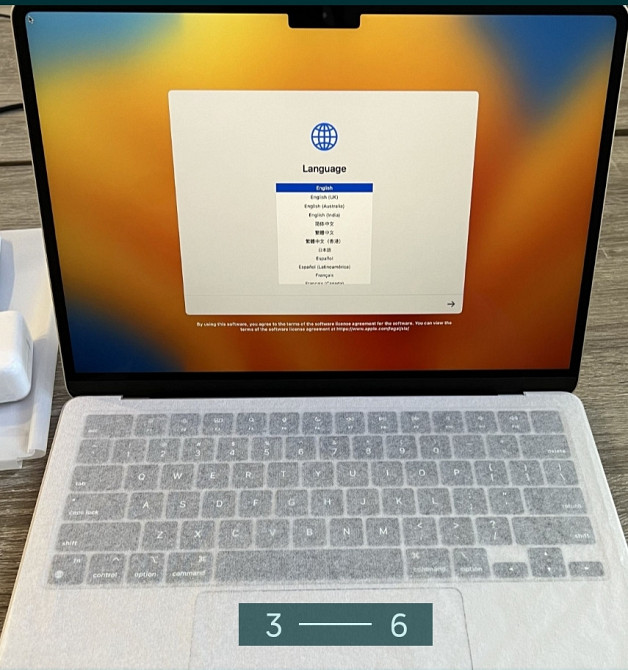 Новый! Ноутбук: Apple MacBook Air M2 13.6 Київ - фото 1