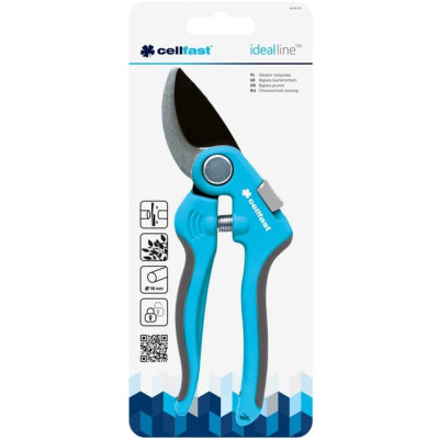 Секатор Cellfast площинний IDEAL, d різу 16мм, довжина 20см (40-414) Вінниця - фото 4