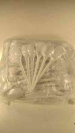 Пластикова Ложка чайна Максі 200 шт Юніта Харків