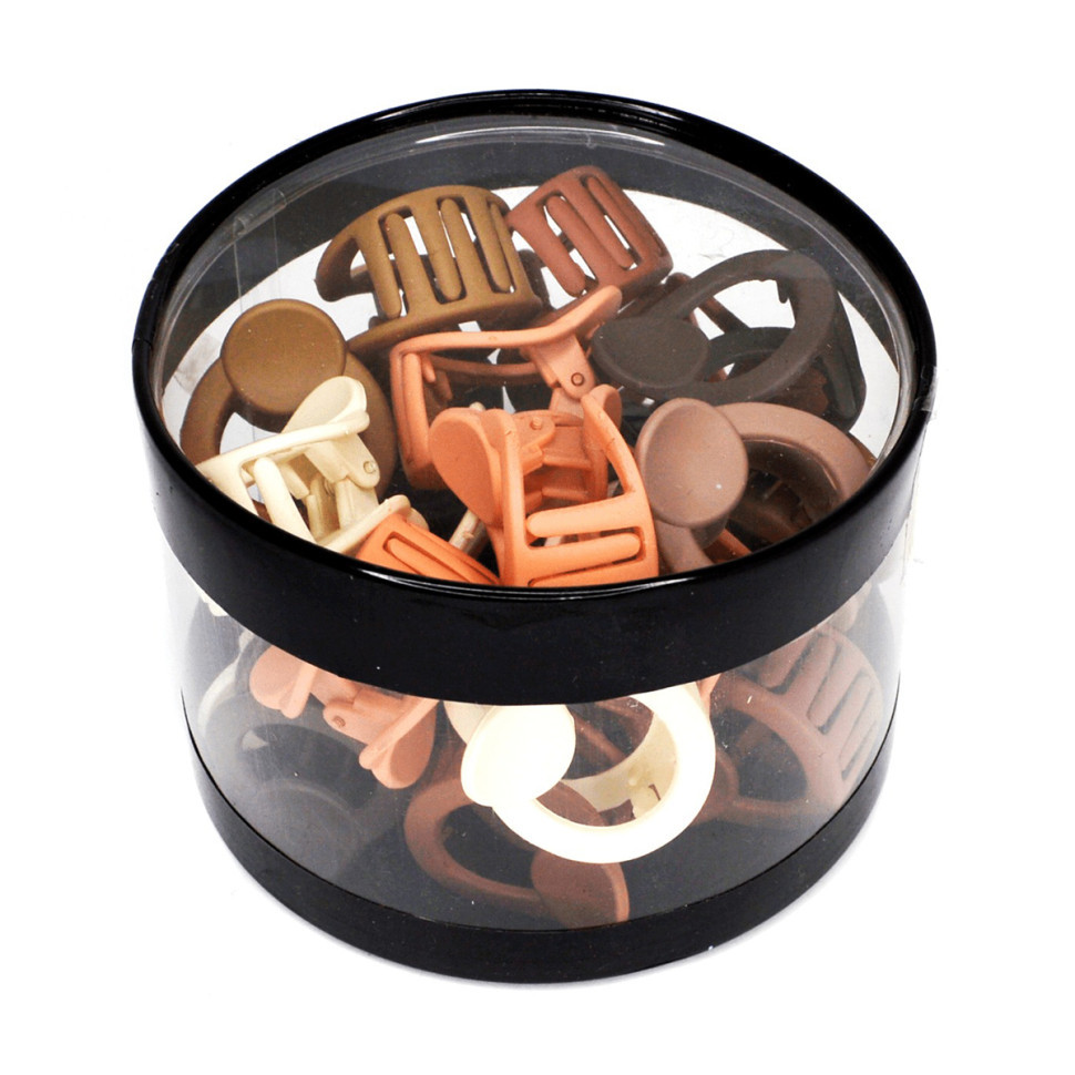 Набір крабиків для волосся матовий-S-14 0403-1025, 24 шт Вінниця - фото 3