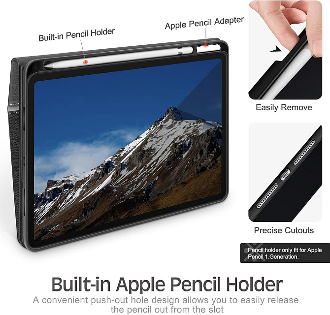 Фирменный чехол KingBlanc для iPad Air 5 2022/Air 4 2020 10.9/iPad 4-го поколения 10.9 / iPad Pro 11 2018 Днепр - изображение 5
