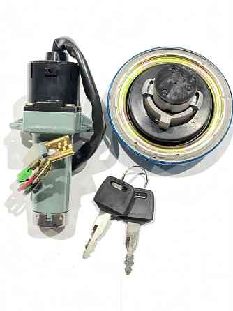 Замок запалювання (комплект) ZUBR (кругла кришка бака) ST Київ