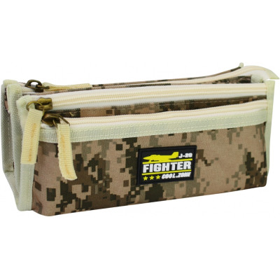 Пенал Maxi 3 відділення (C-6423-brown) Вінниця - фото 1