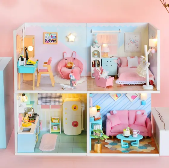 3D Румбокс DIY Wooden Miniature 