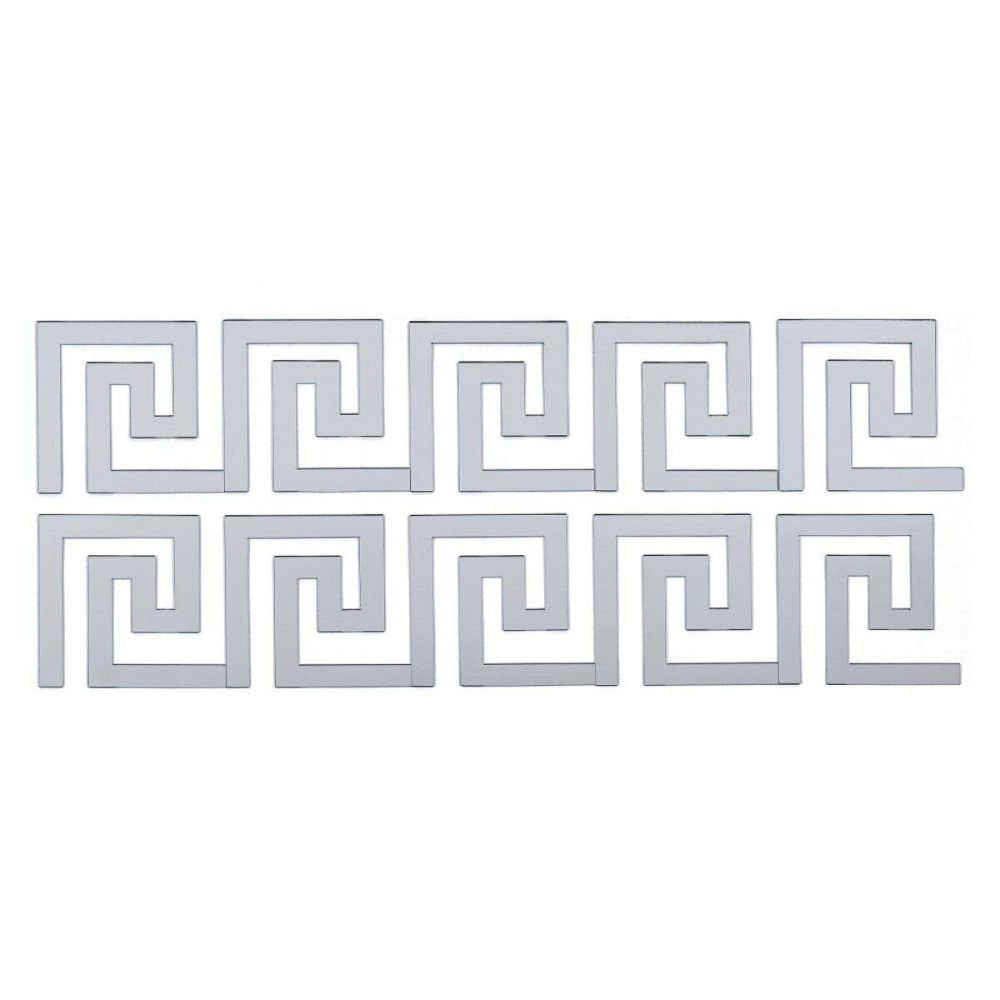 Зеркальный декор акриловый самоклеющийся серебро,10шт(D) SW-00002506 Днепр - изображение 1