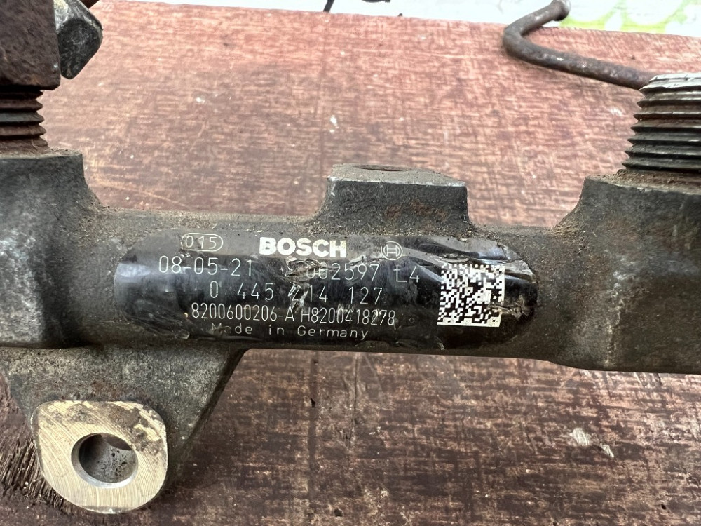 Паливна рейка (рампа форсунок) Nissan Primastar 1.9 dci 2001-2006 (0445214127) Ковель - фото 2