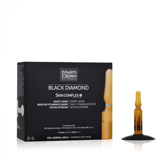 Мартідерм Блек Даймонд Ампули Скін Комплекс Advanced MartiDerm Black Diamond Skin Complex Advanced 10шт 2 мл Дніпро - фото 1