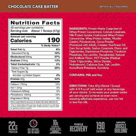 Протеїн BSN Syntha-6 2.27 кг Chocolate Cake Butter Луцьк