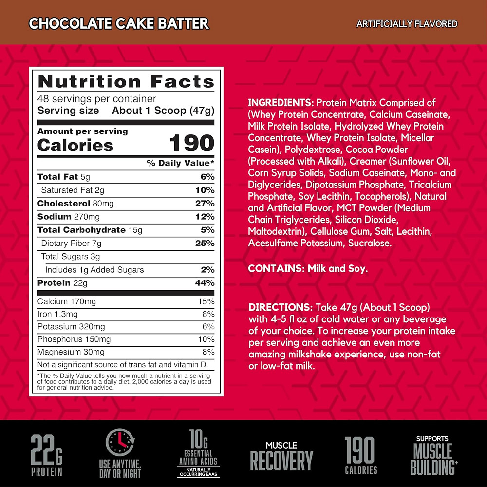 Протеїн BSN Syntha-6 2.27 кг Chocolate Cake Butter Луцьк - фото 2