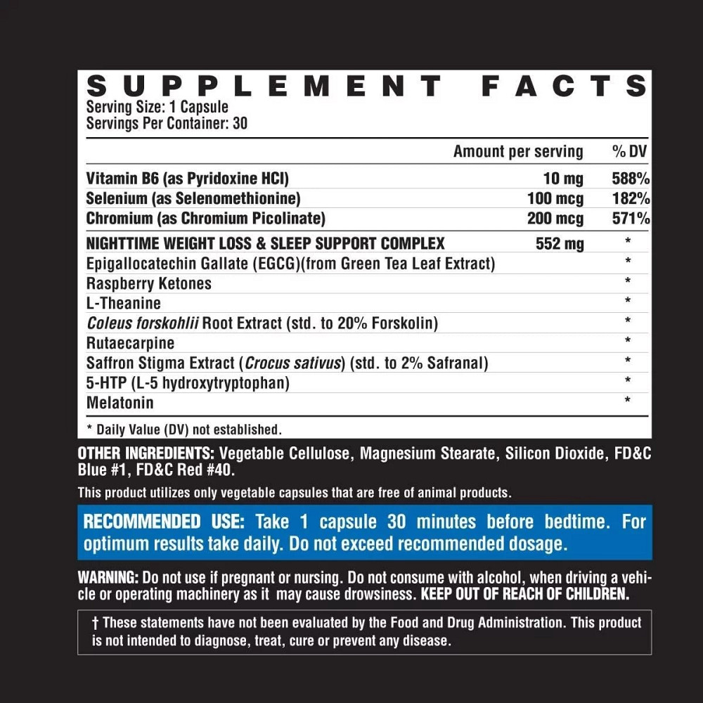 Lipo-6 Black Nighttime UC  30 caps Луцк - изображение 2