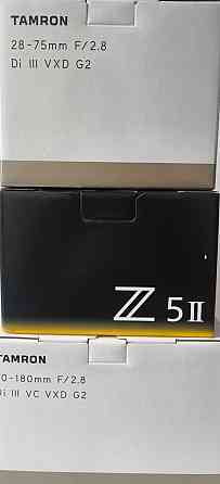 Бездзеркальна камера Nikon Z5 II з об'єктивами Tamron 28-75mm f/2.8 та 70-180mm f/2.8 для весільної фотографії Харків