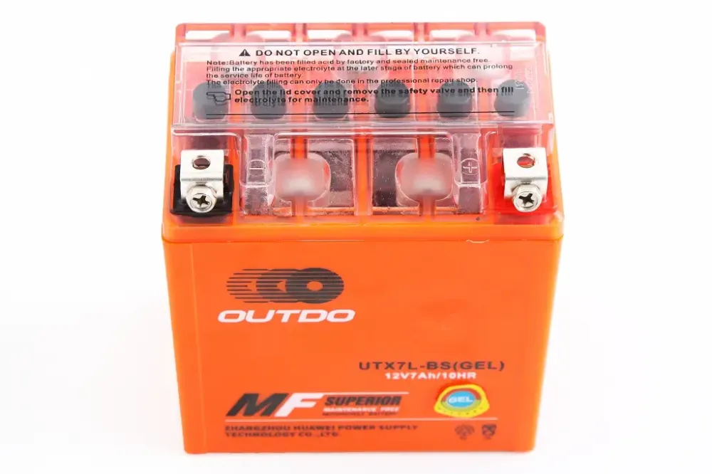 Аккум. батарея Мото 12В 7 Ач «Outdo» гелевий «Мото 12В 7 Ач Вінниця - фото 2