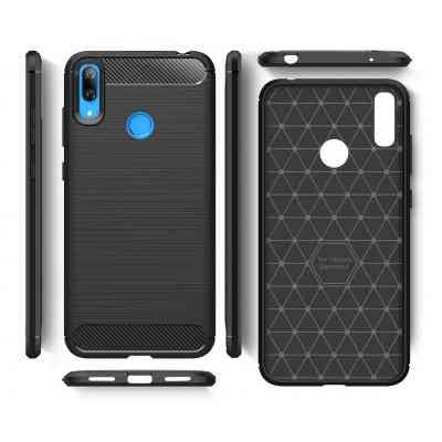 Чохол до мобільного телефона Laudtec для Huawei Y7 2019 Carbon Fiber (Black) (LT-HY72019B) Вінниця