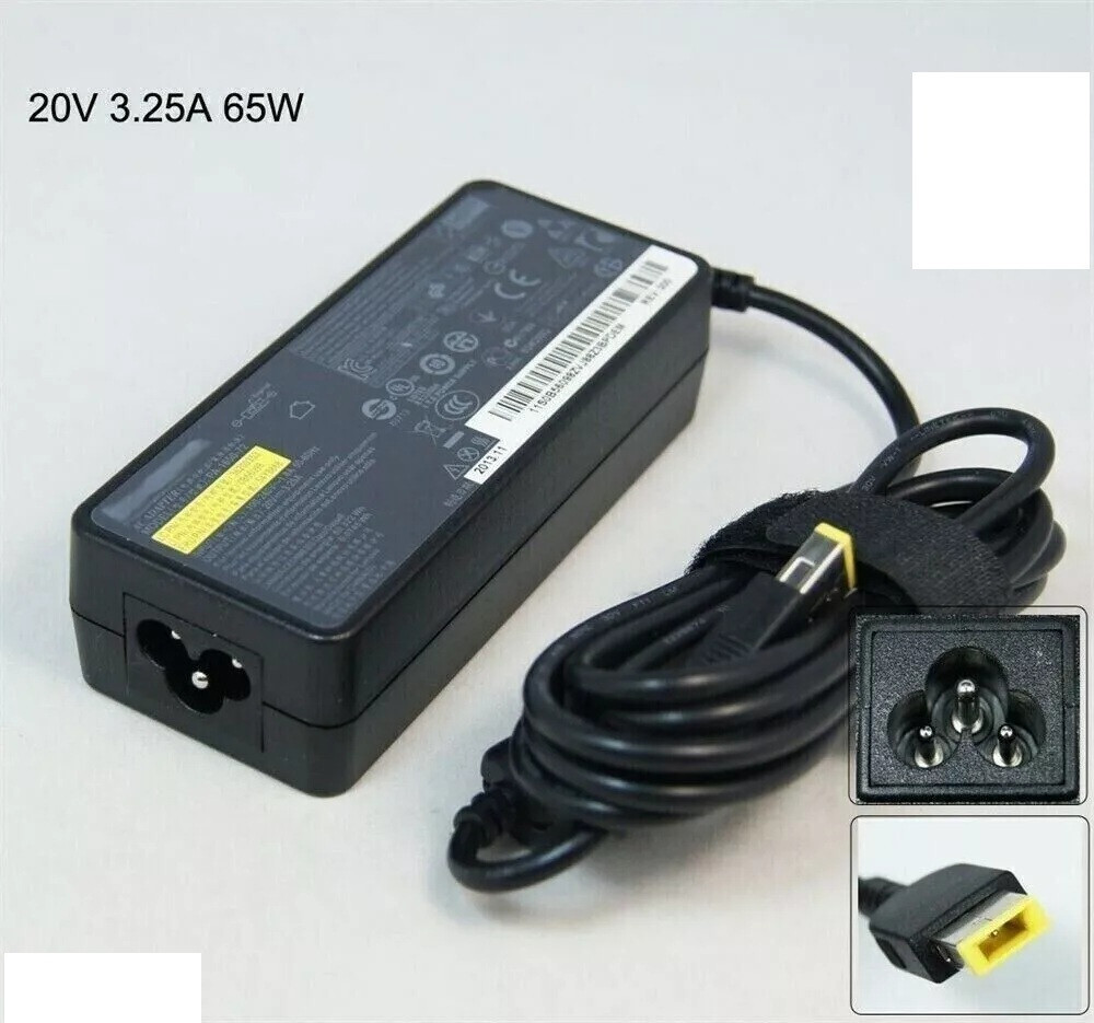 Зарядний устройство Lenovo 20V 3,25A 65W (sk90200325) Одесса - изображение 5