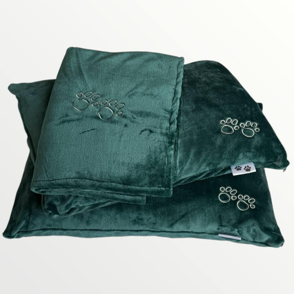 Ecotton Комплект Ecotton For Pets Well Soft дорожня подушка для домашніх тварин Atlantic зелени Коломыя - изображение 6