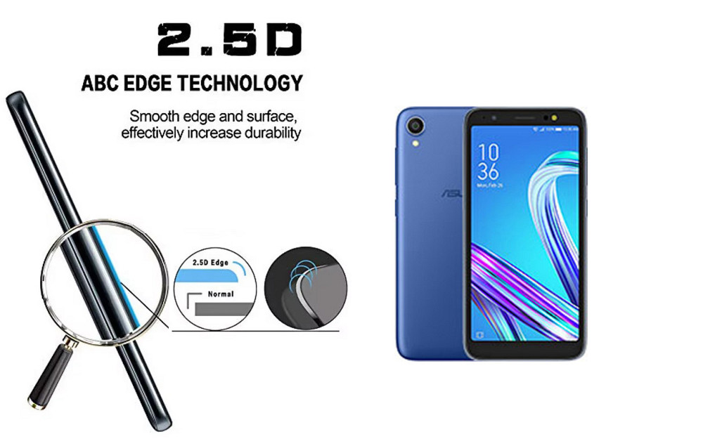 Защитное стекло ArmorGlass для Asus ZenFone Live L1 – устойчивое к царапинам и ударам Киев - изображение 2