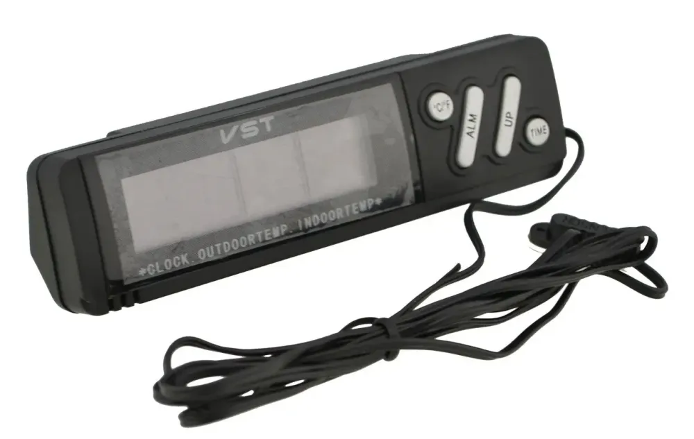 ГОДИННИК ІЗ ВНУТРІШНІМ І ЗОВНІШНІМ ДАТЧИКОМ ТЕМПЕРАТУРИ VST-7067 Одеса - фото 6