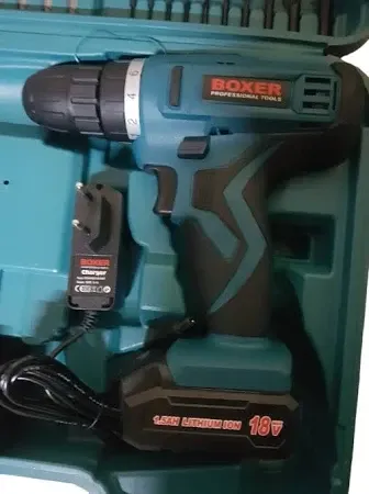 Набор аккумуляторных шуруповертов BX-173 18В + 3.6В, 2 АКБ, кейс, 76 предметов, дрель + мини-отвертка Одесса - изображение 5