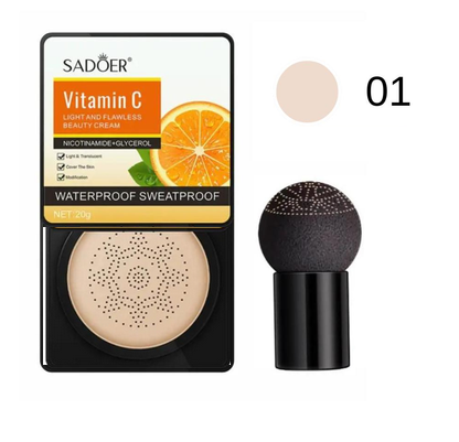 Sadoer Кушон SADOER Vitamin C Light and Flawless Beauty №01 Natural 20 г Київ