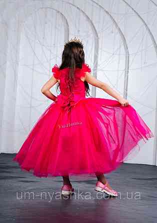 Малинова сукня святкова на 5-7 років Кривий Ріг